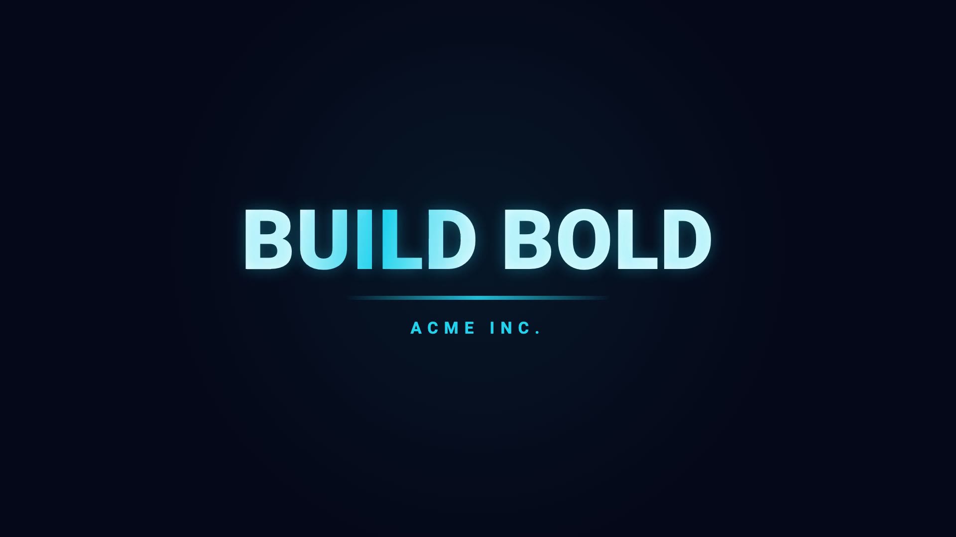 Gradient Sweep Title preview frame
