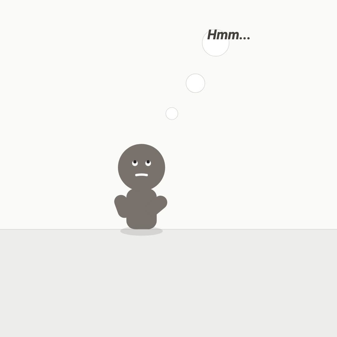 Thinking Bubble preview frame